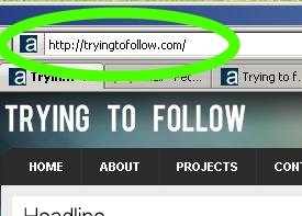 Trying To Follow Now at TryingToFollow.com